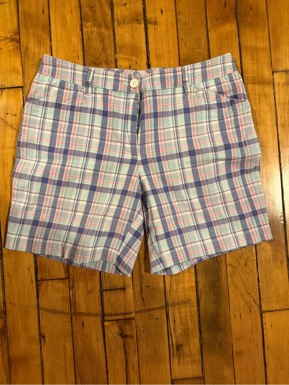Talbots plaid shorts - EUC!